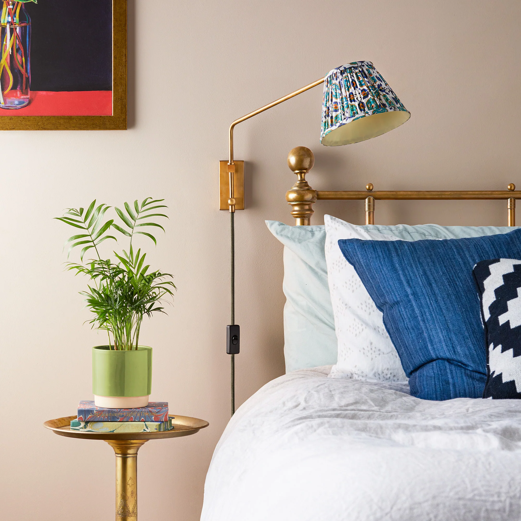 Carter Wall Fitting in Antique Brass - Image 9