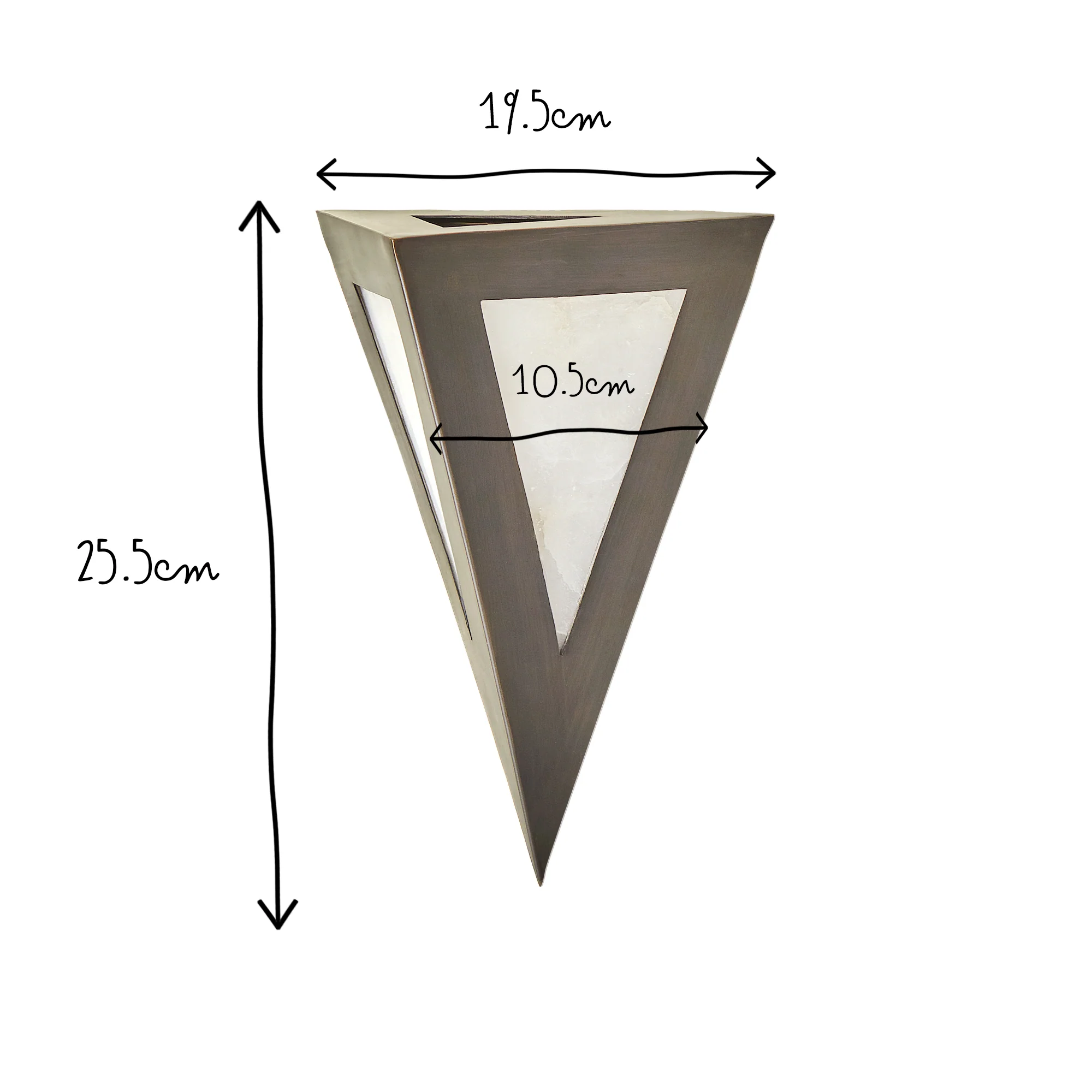Cyrus wall light in bronze - Image 14
