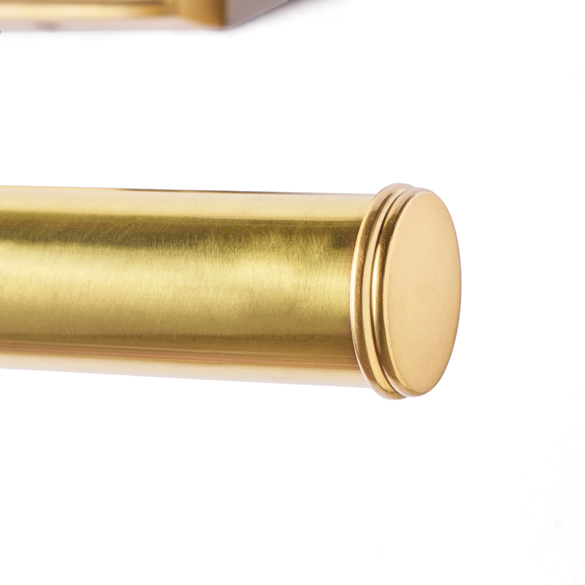 Pitcheroo double arm picture light in antique brass - Image 4