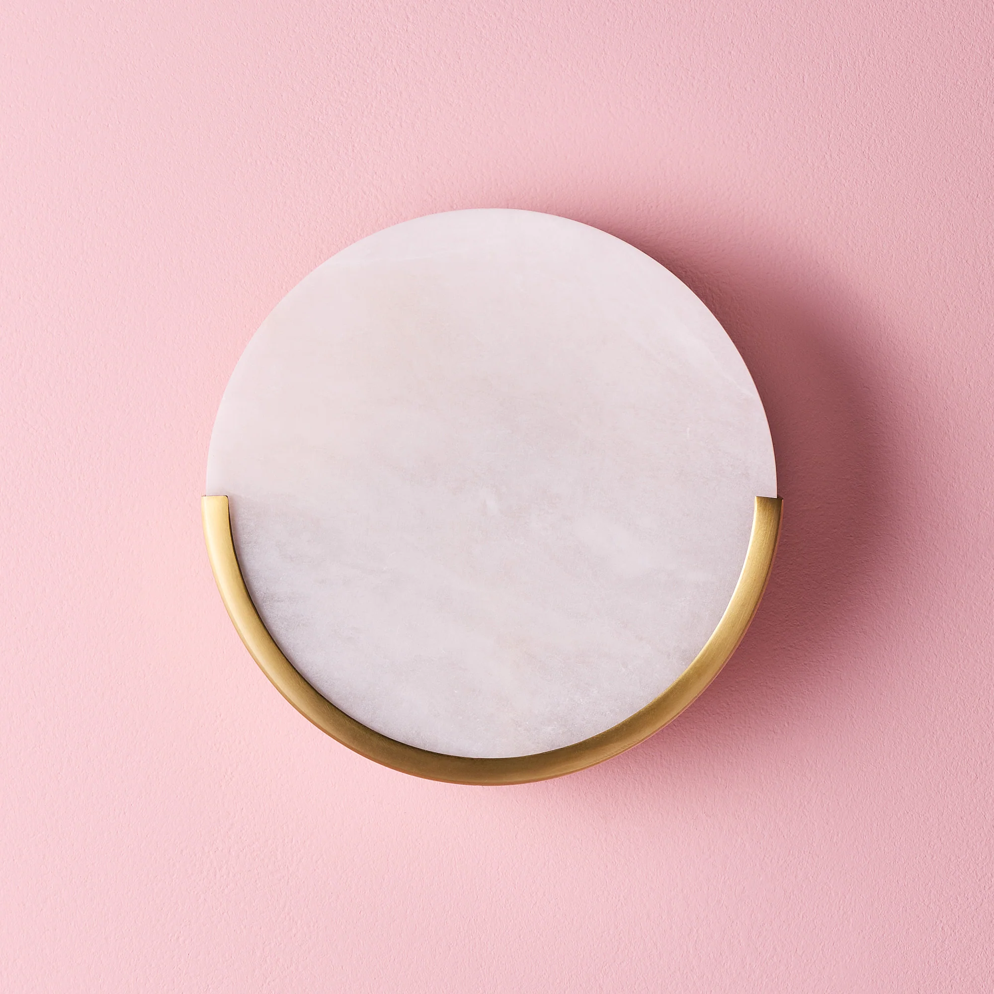 Plato wall light in alabaster and brass - Image 5