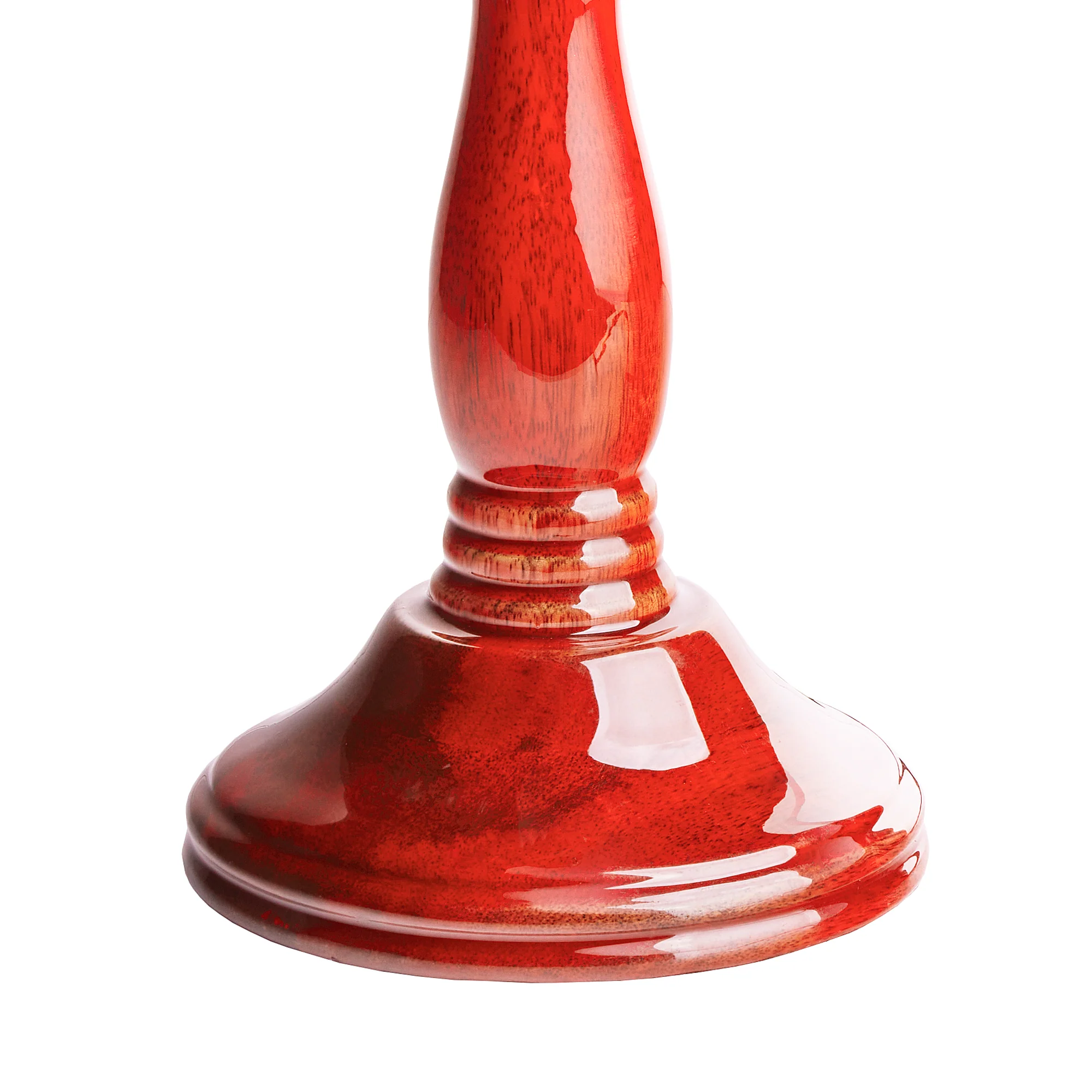 Poppy table lamp in red - Image 4