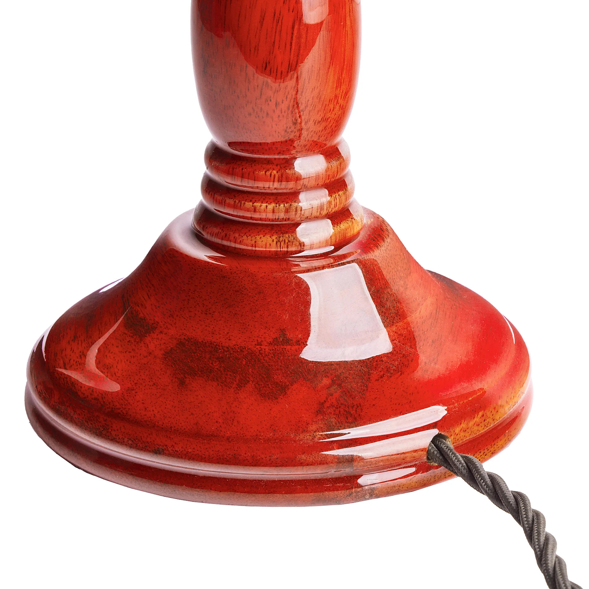 Poppy table lamp in red - Image 9