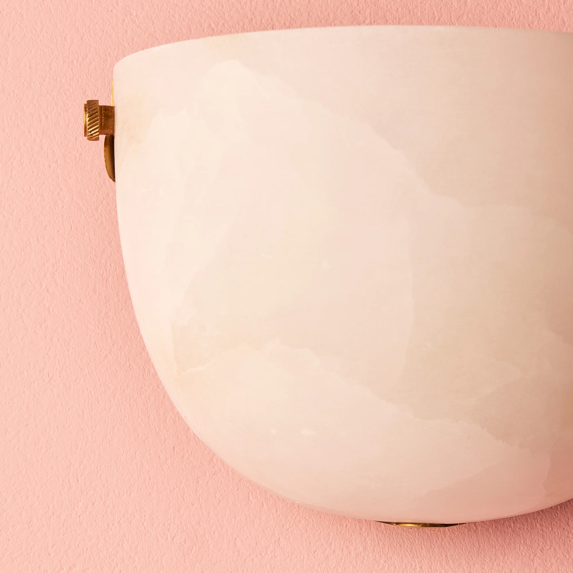 Socrates wall light in alabaster and brass - Image 10