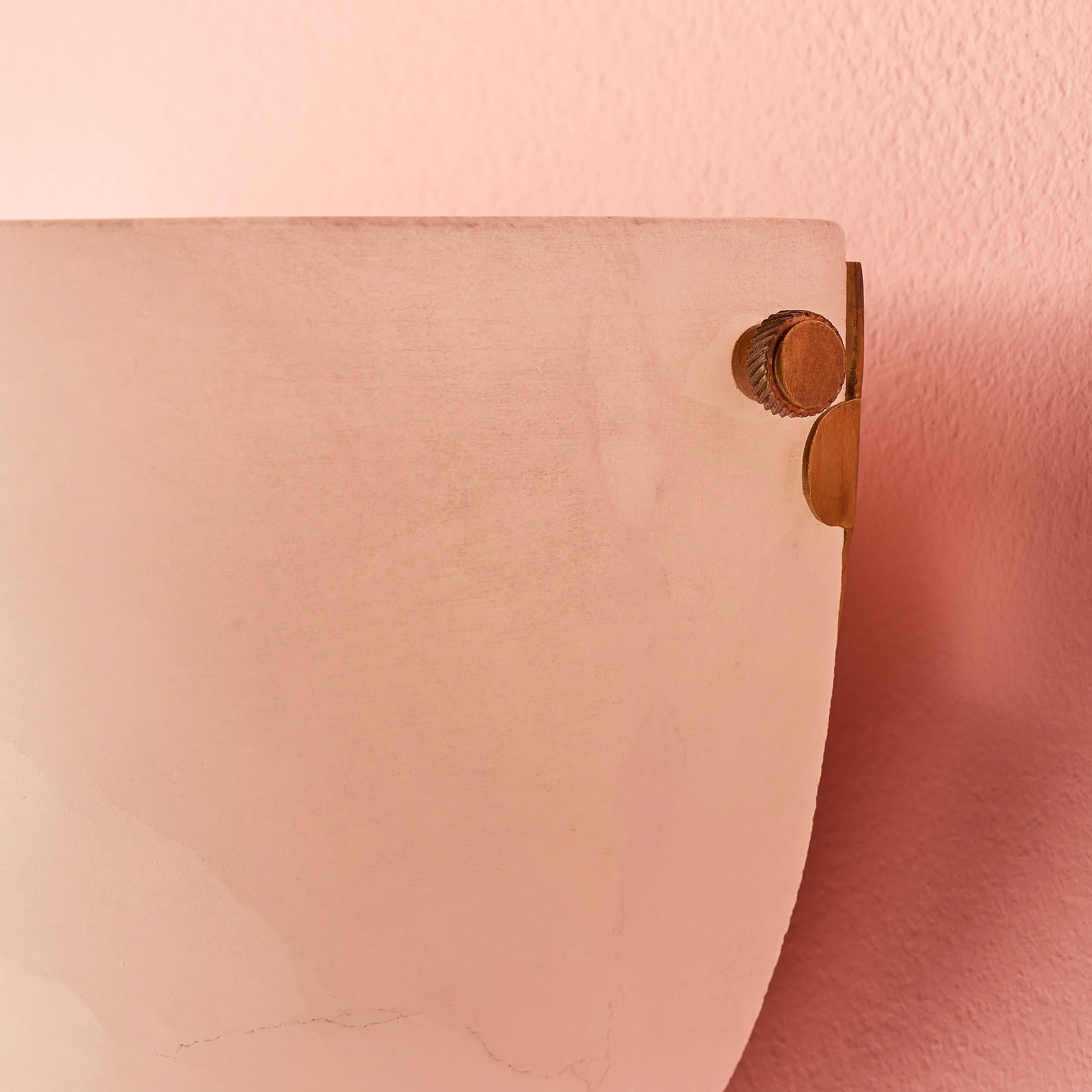 Socrates wall light in alabaster and brass - Image 5