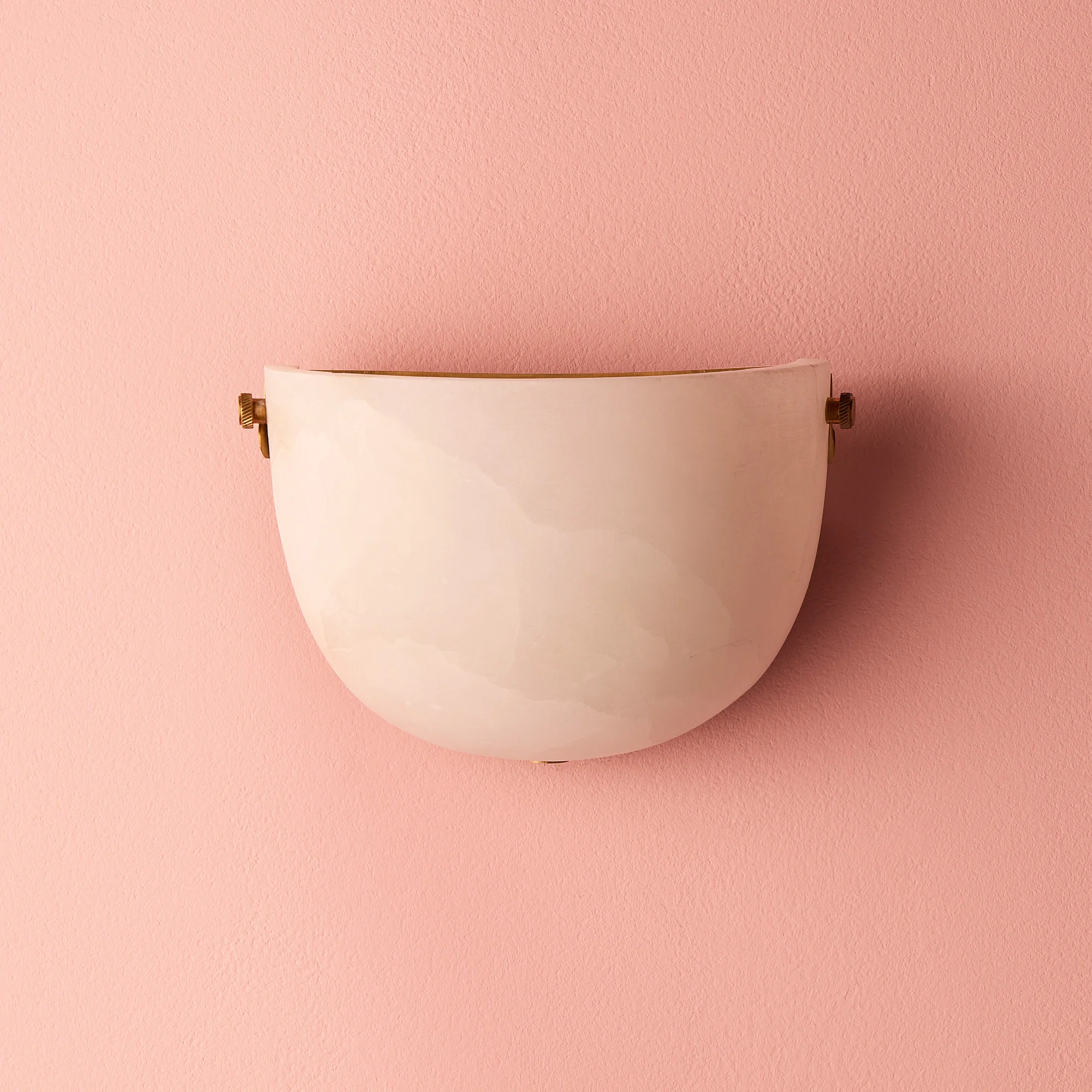 Socrates wall light in alabaster and brass - Image 8